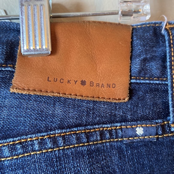 LUCKY BRAND JEANS 221 ORIGINAL STRAIGHT LEG JEANS SIZE 31x29 BLUE - Picture 5 of 6